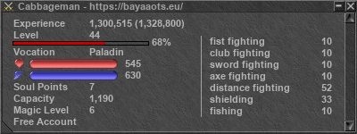 Signature for player Cabbageman