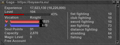 Signature for player Gaga