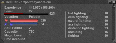 Signature for player Hell Cat